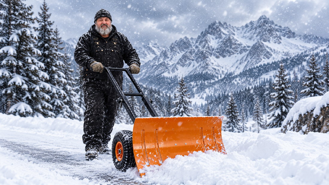 Clearing Snow Path Clear Path Snow Company